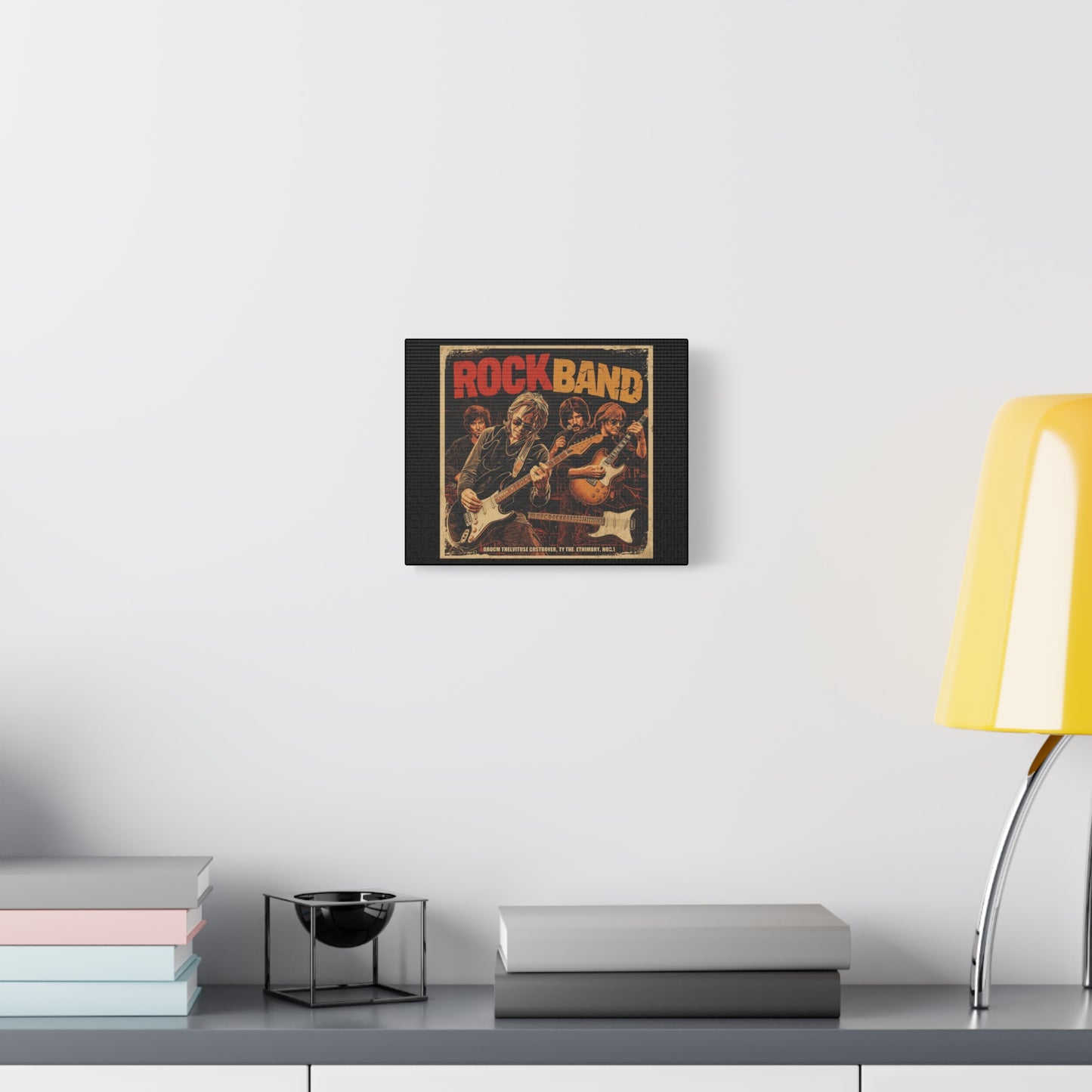 Rock Band Vintage Canvas Wall Art | Eco - Limited