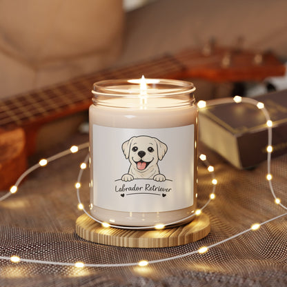 Labrador Retriever Soy Organic Candle