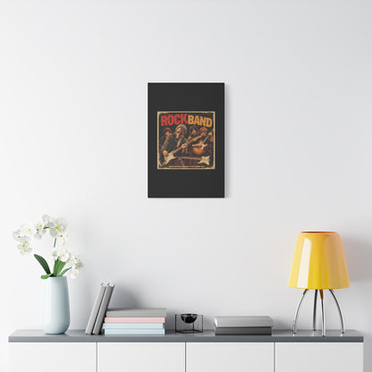 Rock Band Vintage Canvas Wall Art | Eco - Limited