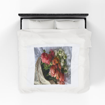 Romantic Velveteen Plush Blanket