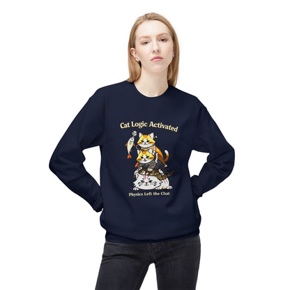 Cat Logic Activated Graphic Sweater | Eco-Limited