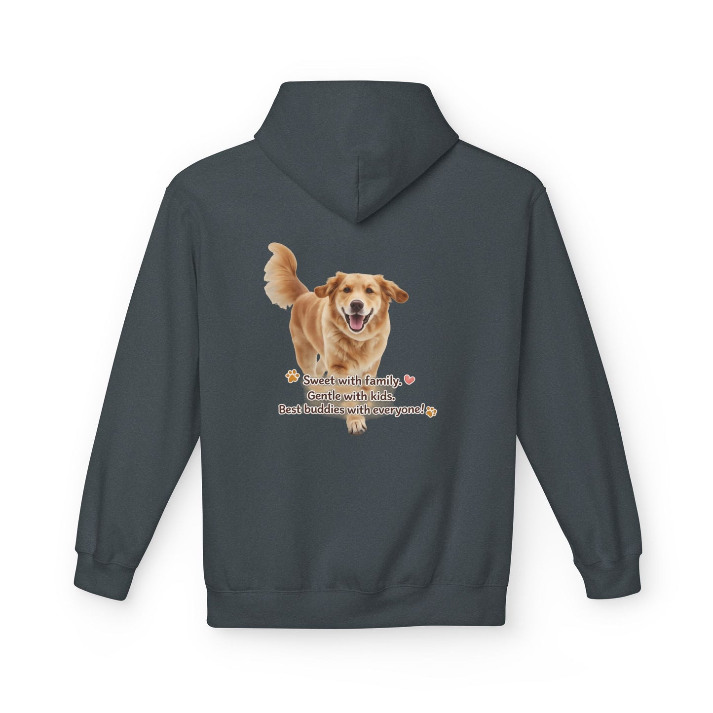Golden Buddy Character Hoodie | Eco-Limited