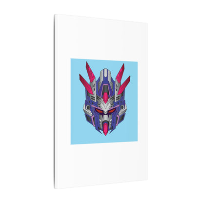 Mecha Warrior Helmet Organic Canvas