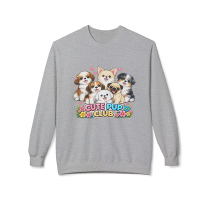 Cute Pup Club Graphic Sweater | Eco - Limited