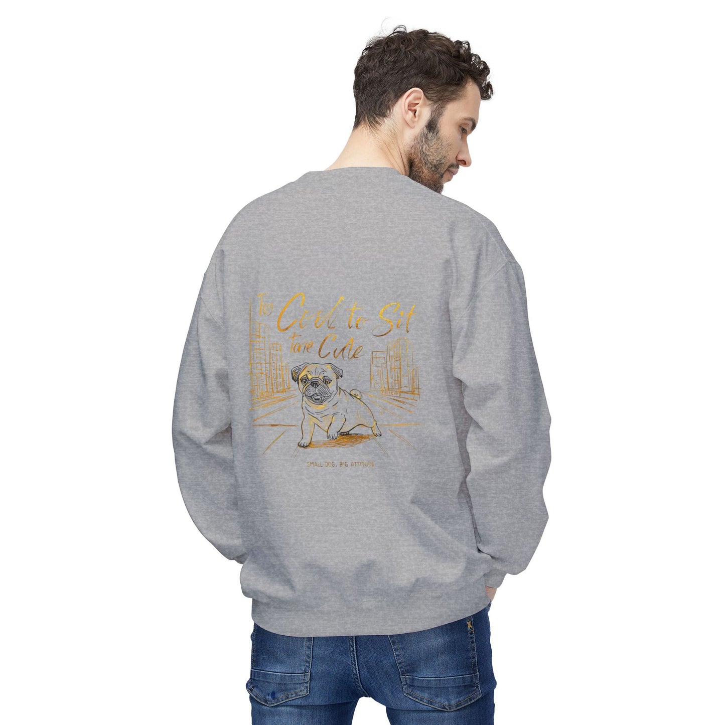 Too Cool To Sit Take a Cue Sweater | Eco-Limited