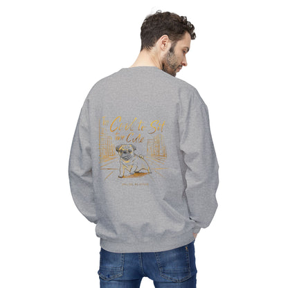 Too Cool To Sit Take a Cue Sweater | Eco-Limited