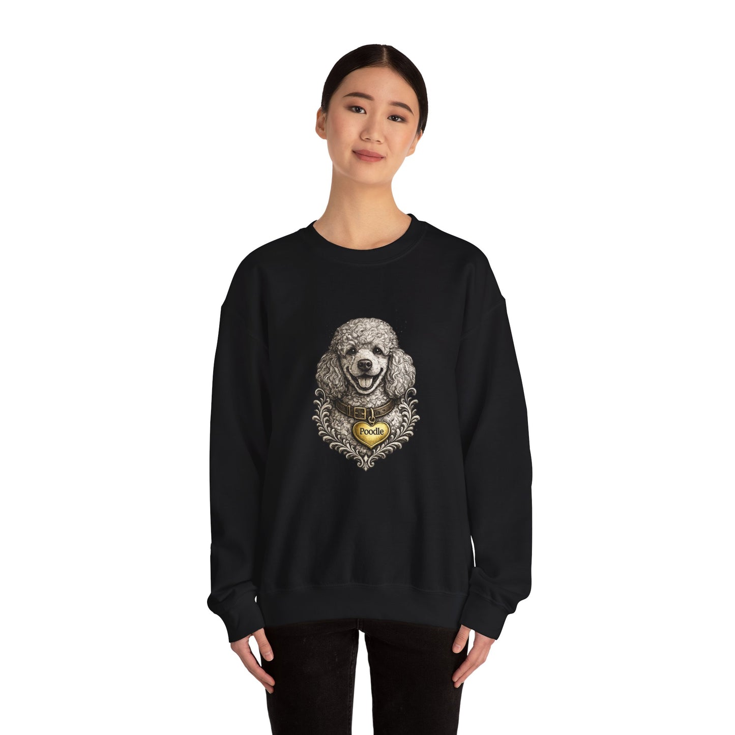 Poodle Ink Portrait Sweater | Eco-Limited