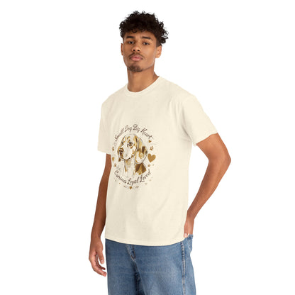 Beagle Small Dog Big Heart T-Shirt | Eco-Limited