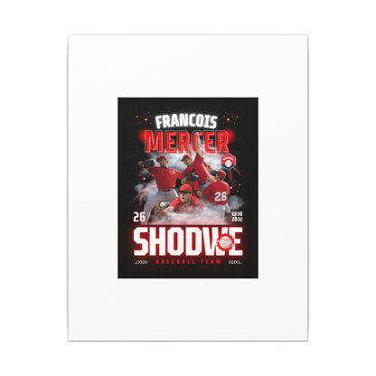 Baseball Team Player Poster