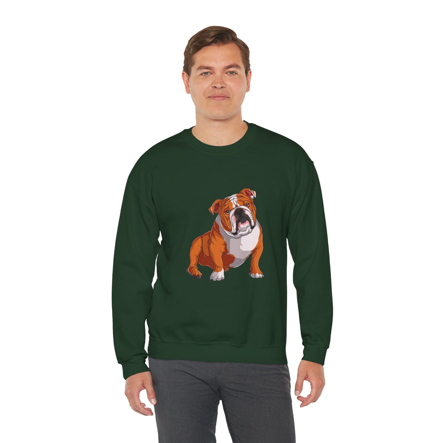 Royal Bulldog Art Sweatshirt | Eco-Limited