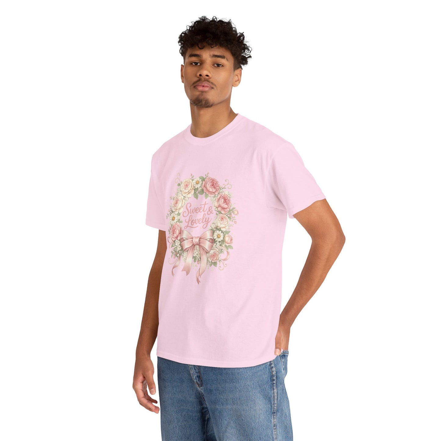 Sweet Lovely Floral LOVE T-Shirt | Eco-Limited