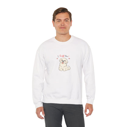 Ruff Love Puppy Graphic Sweatshirt | Eco-Limited