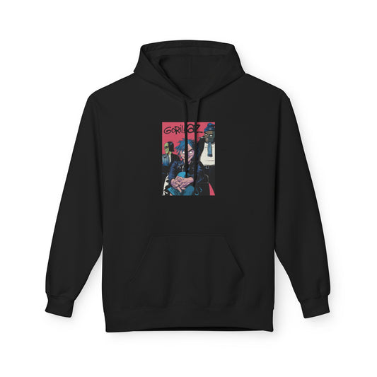 Street Punk Cartoon Band Graphic Hoodie | Eco-Limited