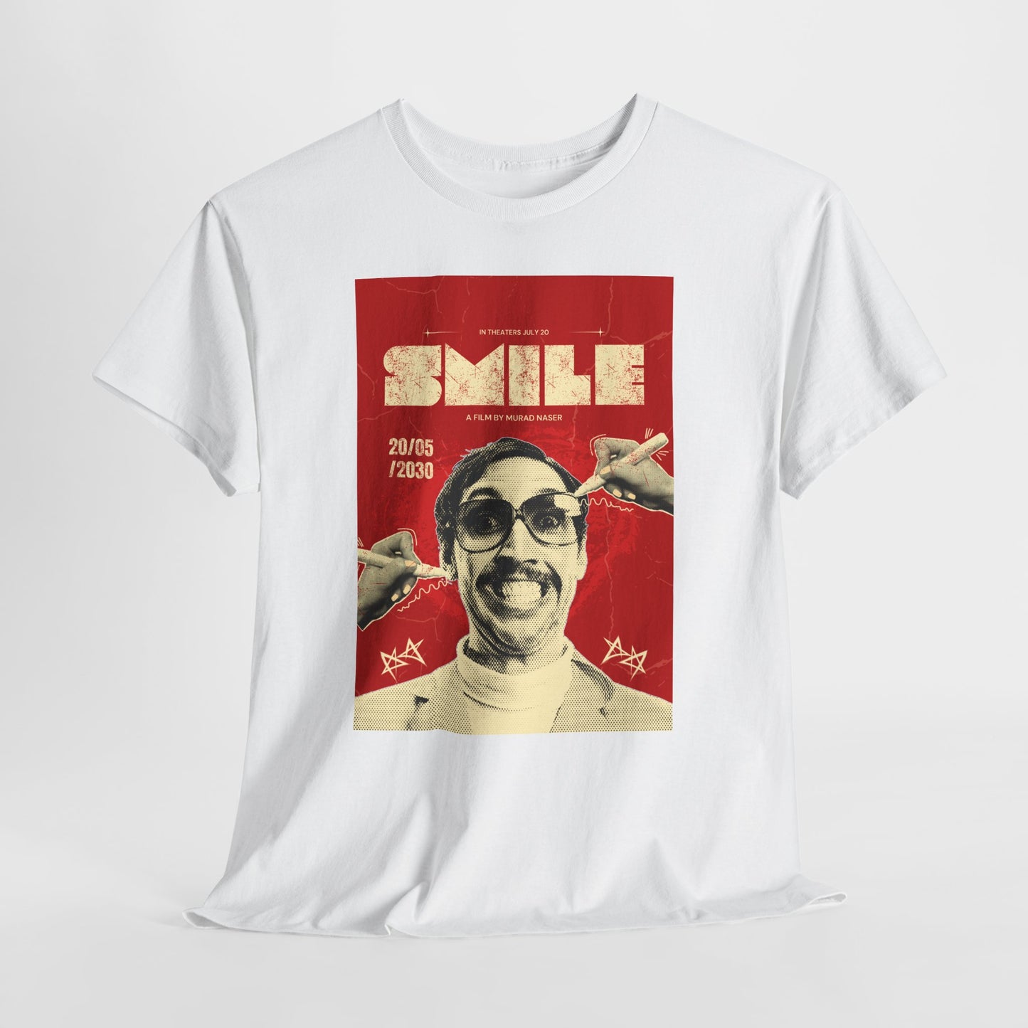 Sick Red Poster Graphic T-Shirt | Eco-Limited