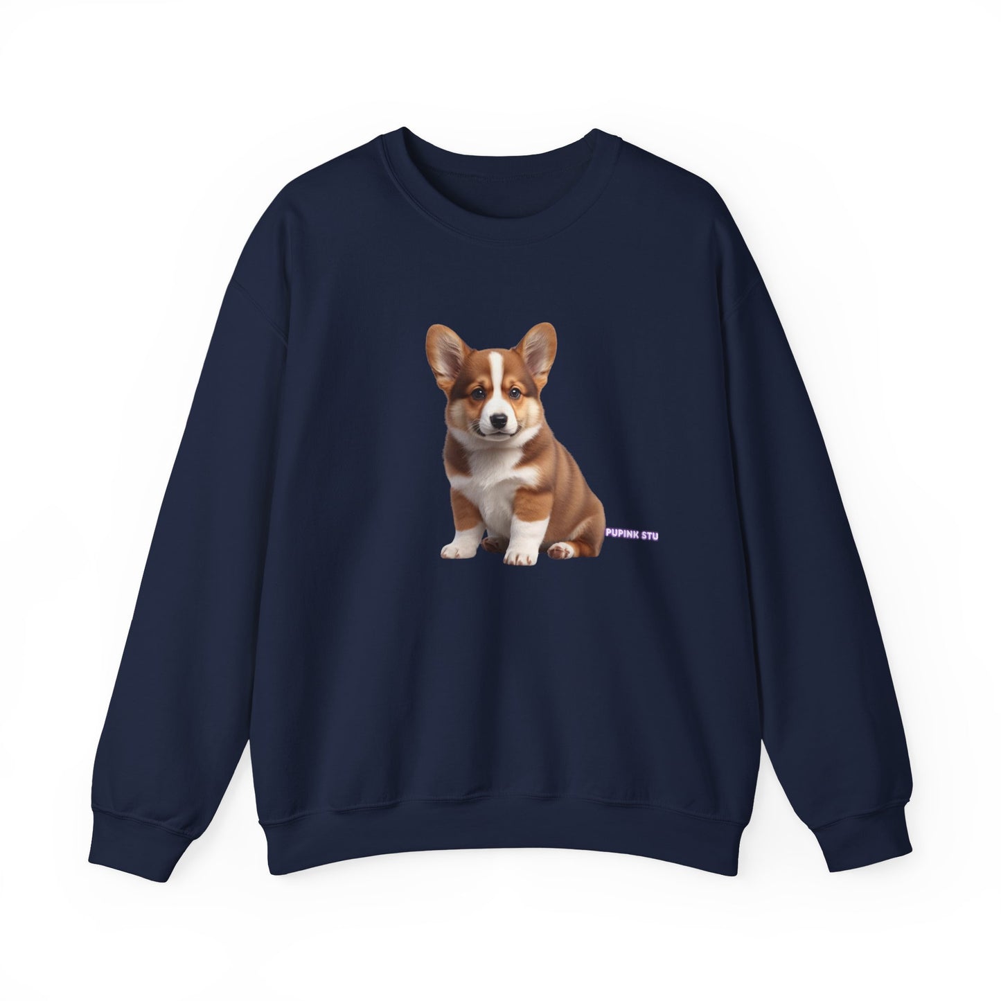 Corgi Puppy Graphic Sweatshirt|Eco-Friendly - Limited