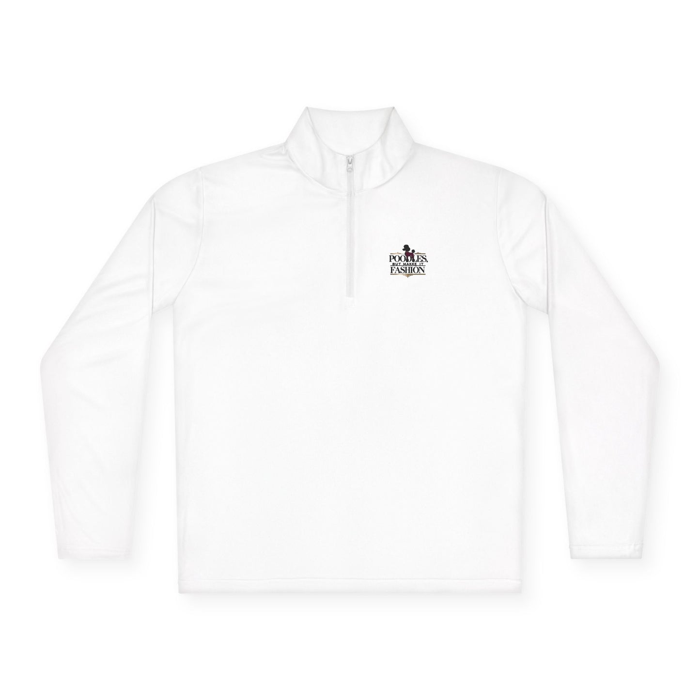 Poodles But Make It Fashion Quarter Zip Pullover | Eco Limited