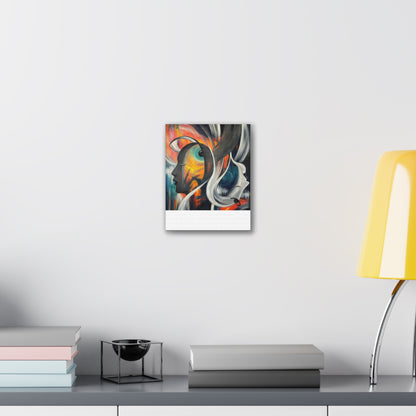 Abstract Expression Portrait Canvas | Eco-Limited