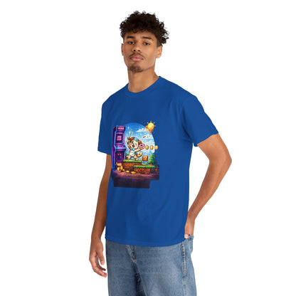 Pixel Arcade Bootleg Graphic T-Shirt | Eco - Limited