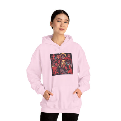 Street Pop Art Hoodie Bold Graphic Urban Fashion Unisex Pullover