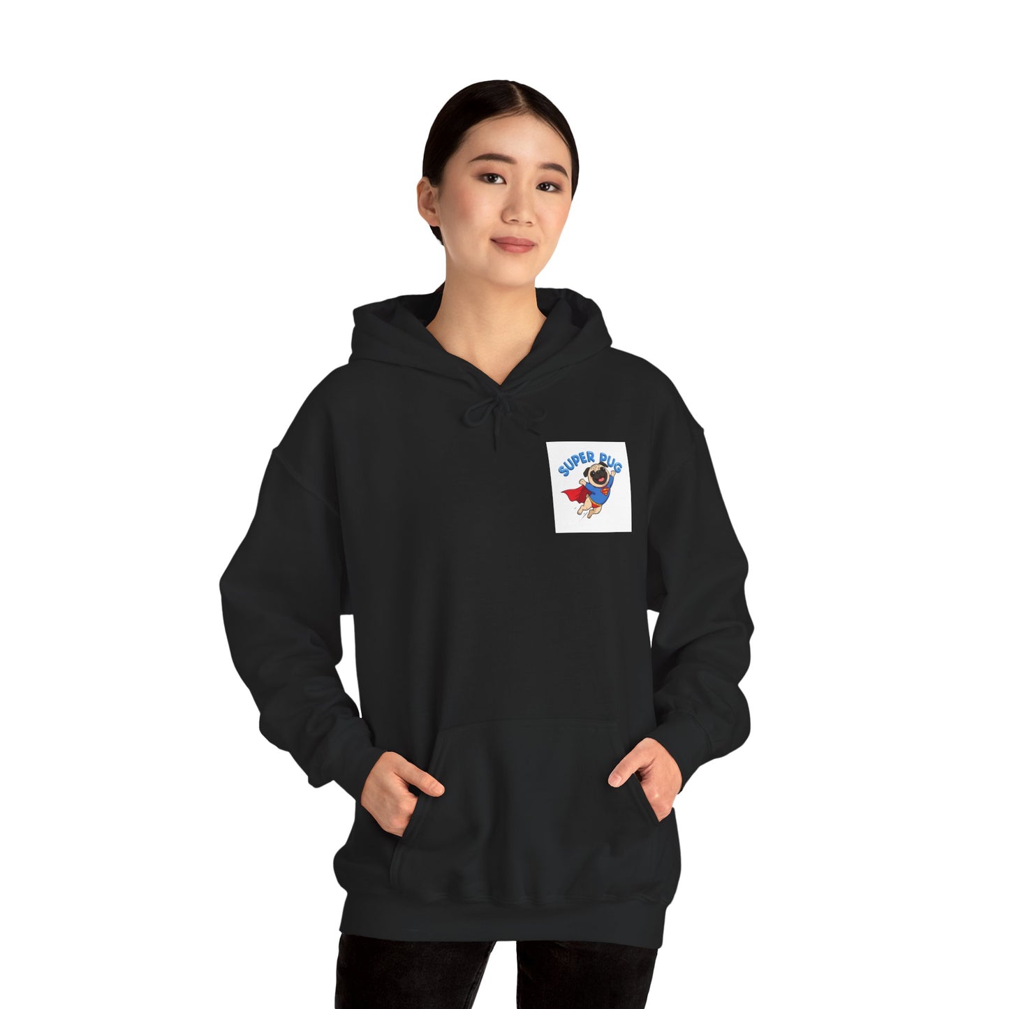 Super Pug Hero Hoodie | Eco-Limited
