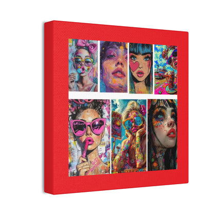 Pop Art Muse Canvas | Statement Wall Art