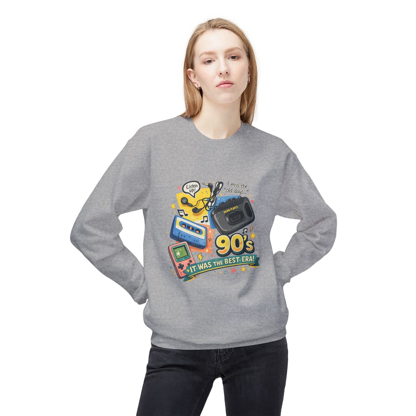 90’s Was the Best Era Retro Sweatshirt | Eco-Limited