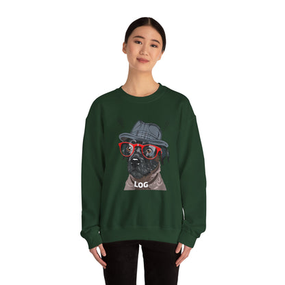 LOG Street Dog Art Sweatshirt | Eco-Limited