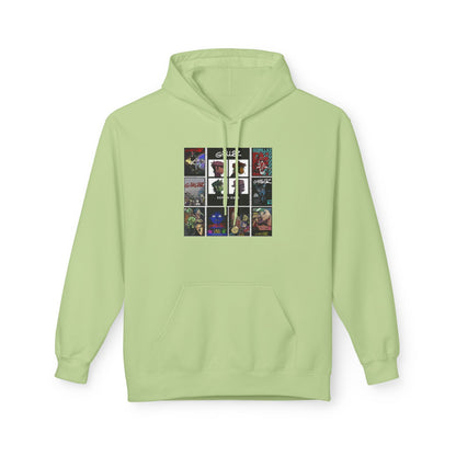 Gorillaz Album Art Collage Graphic Hoodie | Eco-Limited