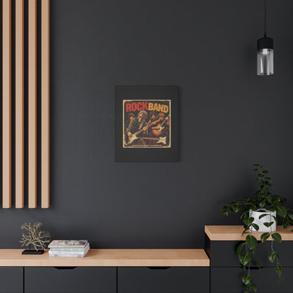 Rock Band Vintage Canvas Wall Art | Eco - Limited