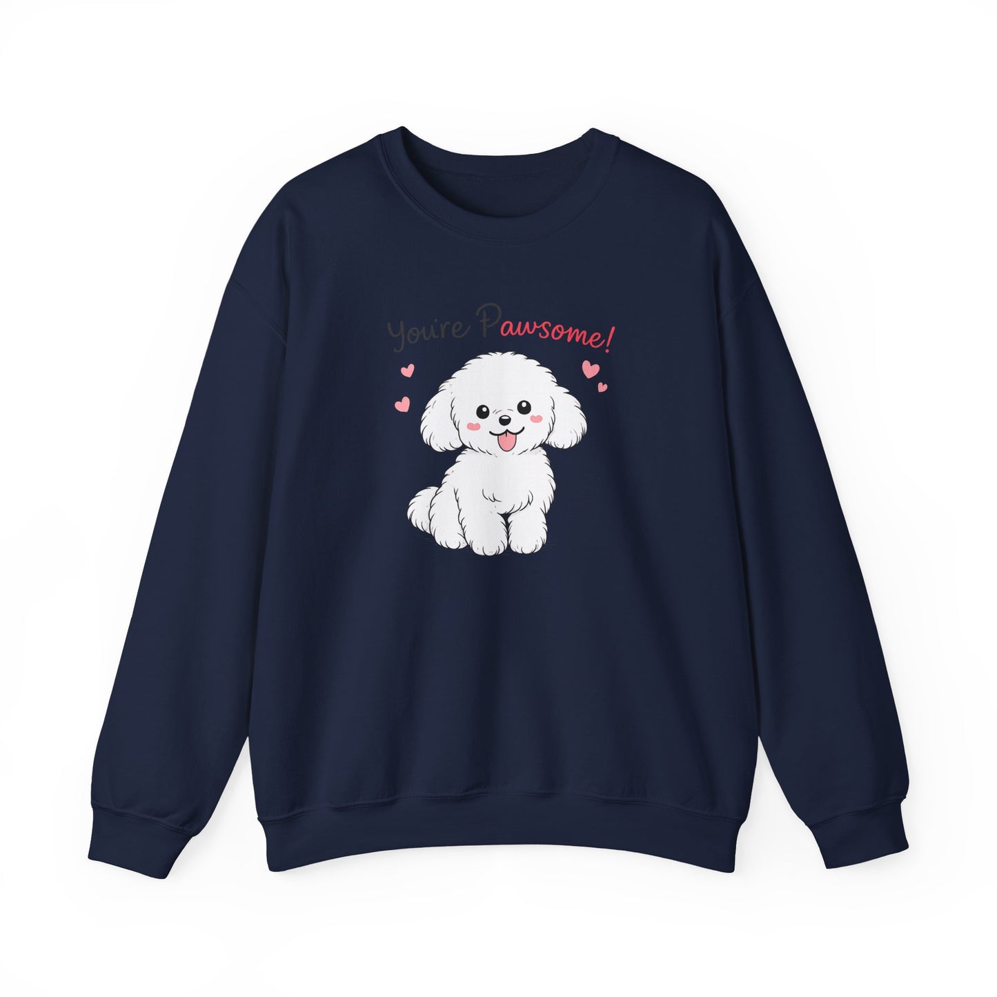 You're Awesome Puppy Graphic Sweater | Eco-Limited