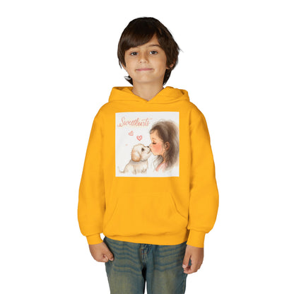 Sweethearts Puppy Moment Children Hoodie | Eco-Limited
