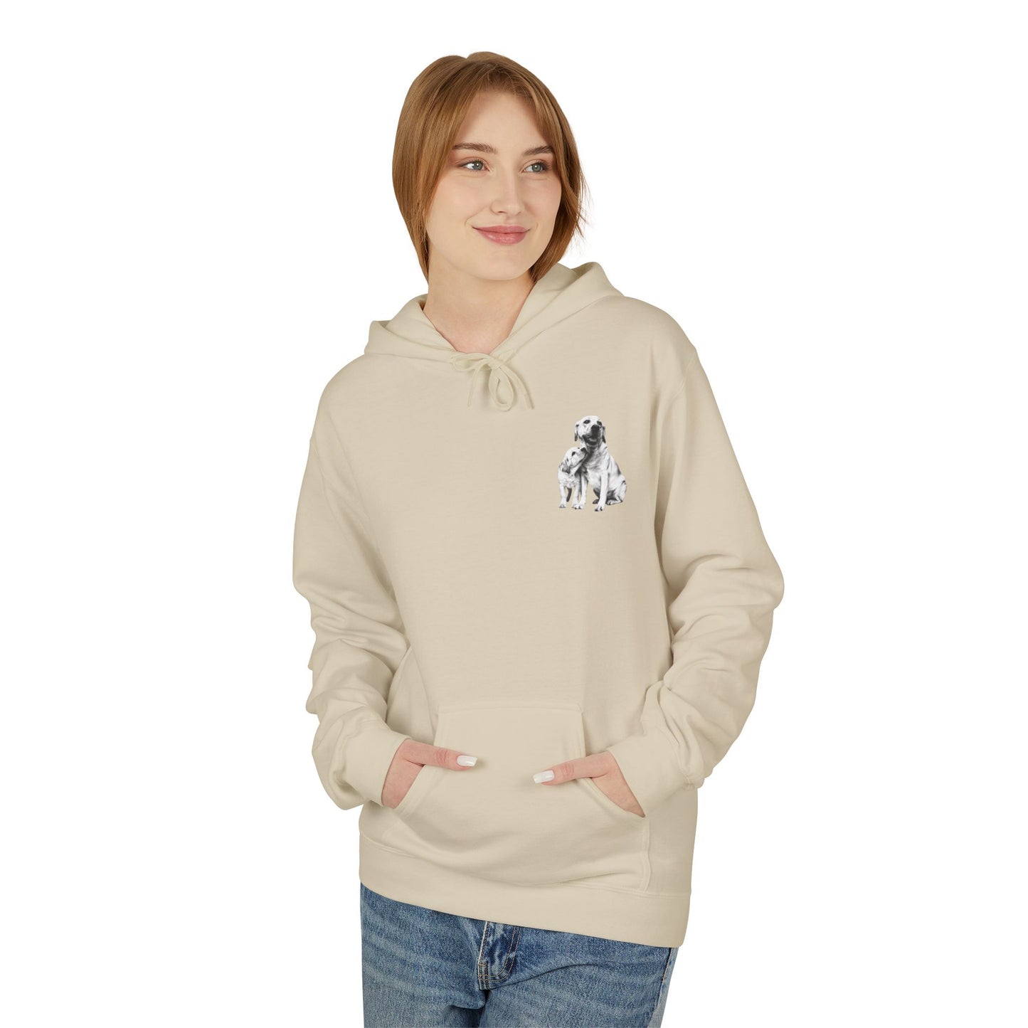 Gentle Bond Labrador Hoodie | Eco-Limited
