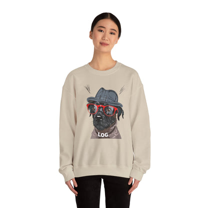 LOG Street Dog Art Sweatshirt | Eco-Limited