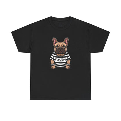 Cool Dog French Bulldog Graphic T-Shirt | Eco-Limited