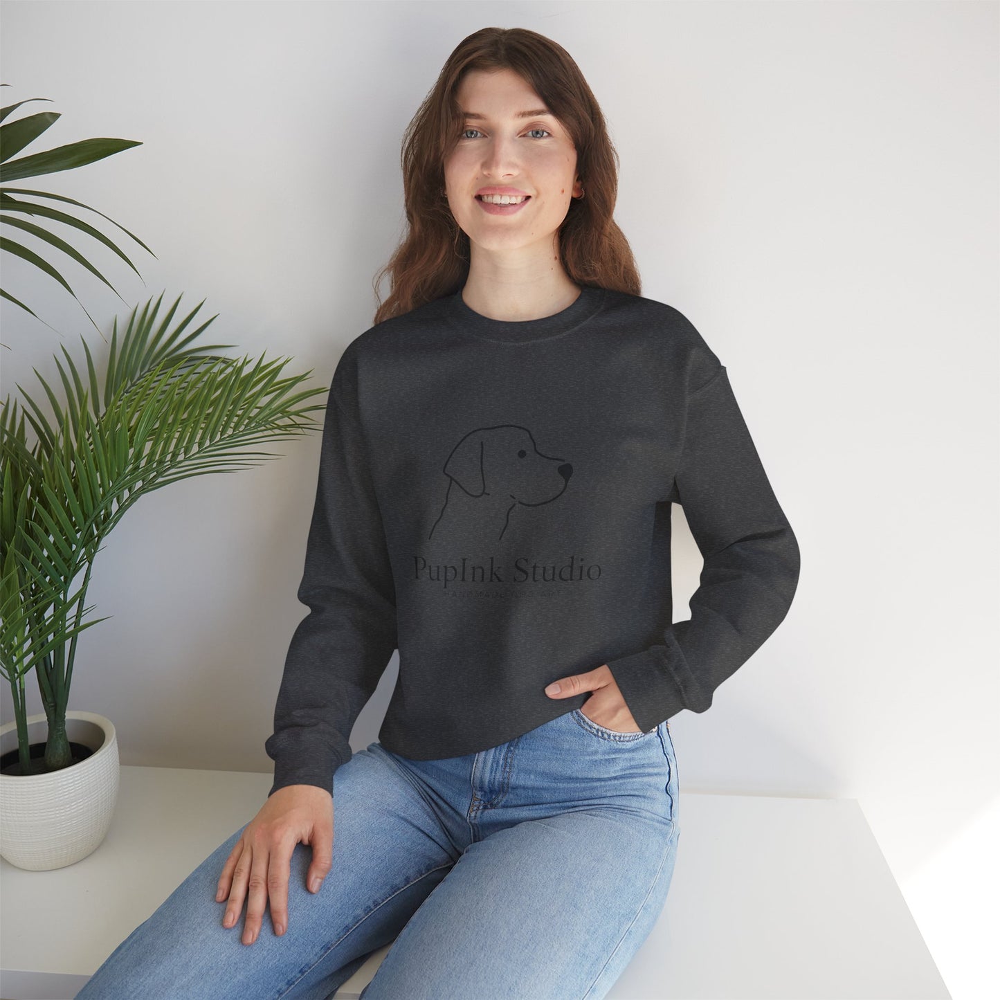 Royal Bulldog Character Art Sweater | Eco-Limited