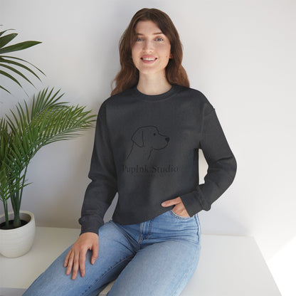 Royal Bulldog Character Art Sweater | Eco-Limited