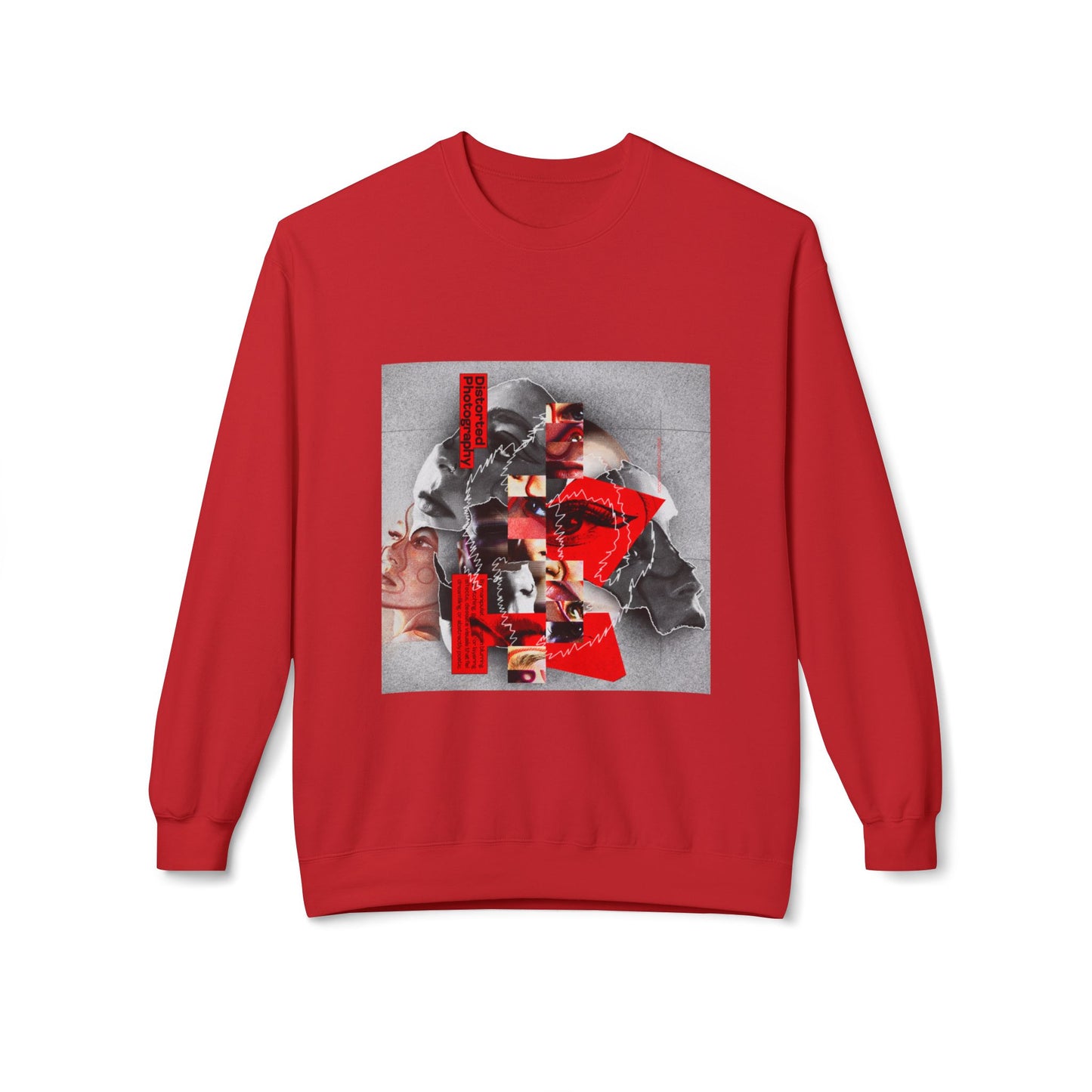 Surreal Identity Collage Sweatshirt | Eco-Limited