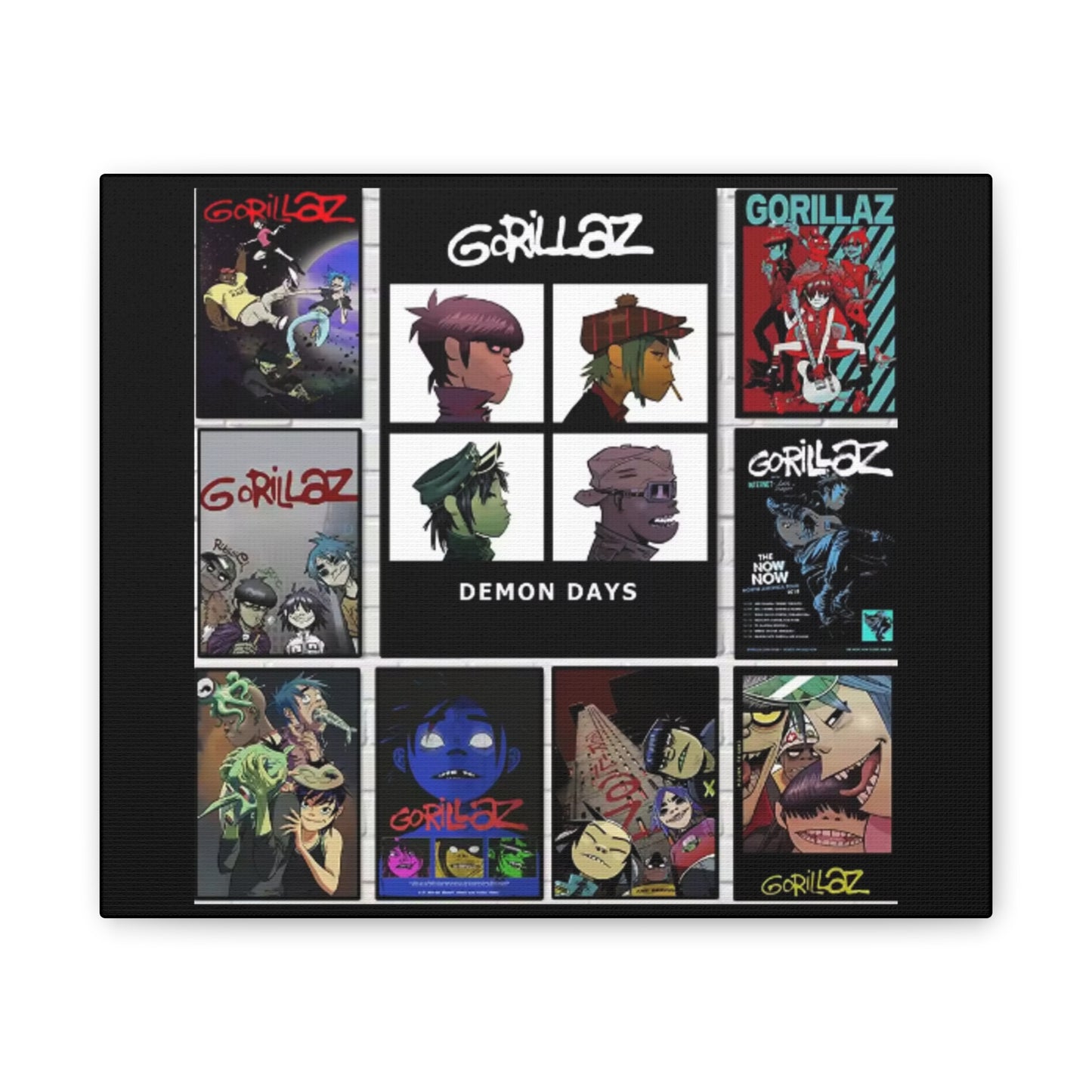 Pop Culture Icons Collage Canvas | Art Edition