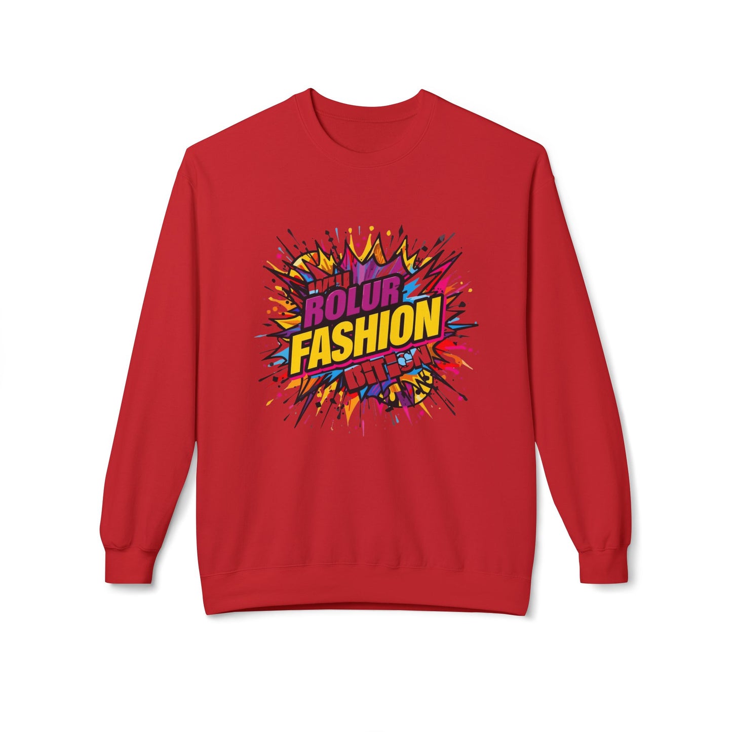 Retro Comic Pop Art Crewneck Sweatshirt