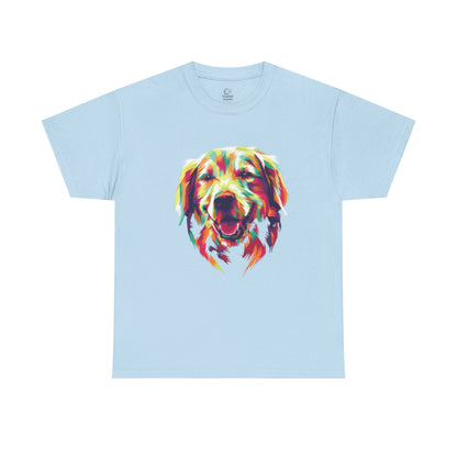 Colorburst Golden Smile T-Shirt | Eco-Limited