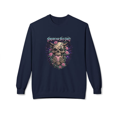Scream For Self Care Sweatshirt | Eco-Limited