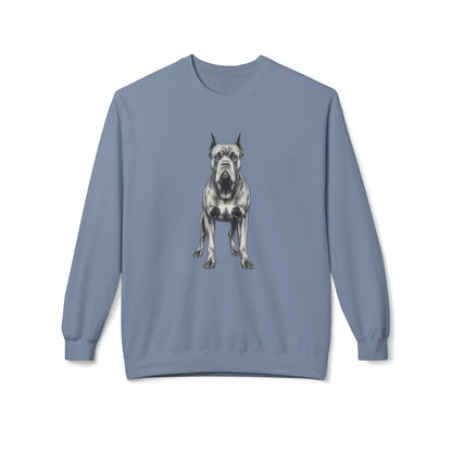 Cane Corso Sketch Minimal Art Sweatshirt | Eco-Limited