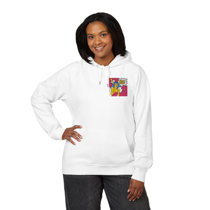 Organic Pop Art Hoodie | Eco-Limited