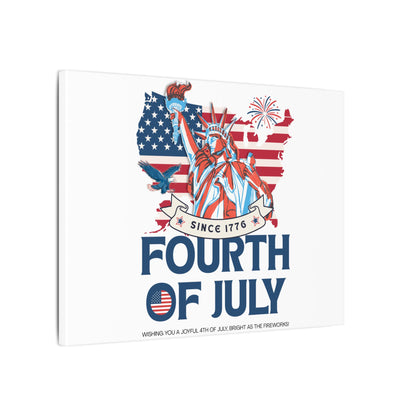 Fourth of July Canvas Wall Art