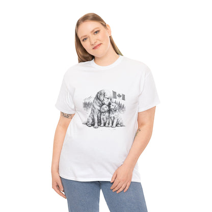 Guardian Bond Dog Family T-Shirt | Eco - Limited