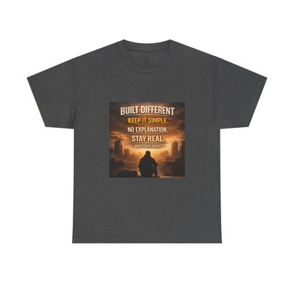 Built Different Statement T-Shirt | Eco-Limited