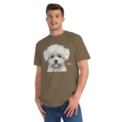 Organic Poodle Portrait T-Shirt | Organic-Limited