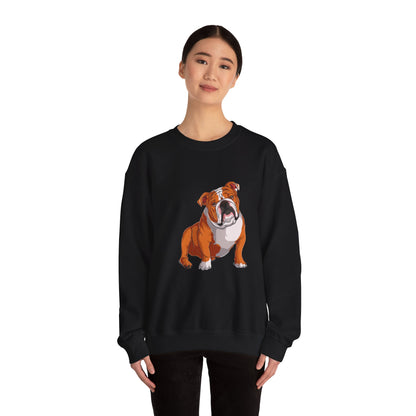 Royal Bulldog Art Sweatshirt | Eco-Limited