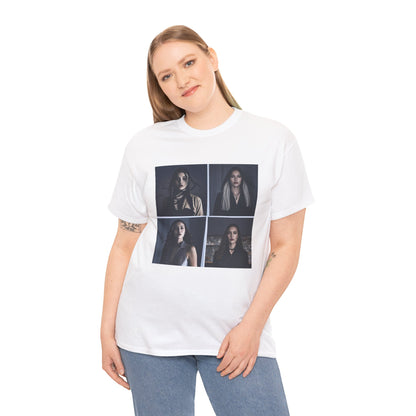 Dark Portrait Grid T-Shirt | Eco-Limited