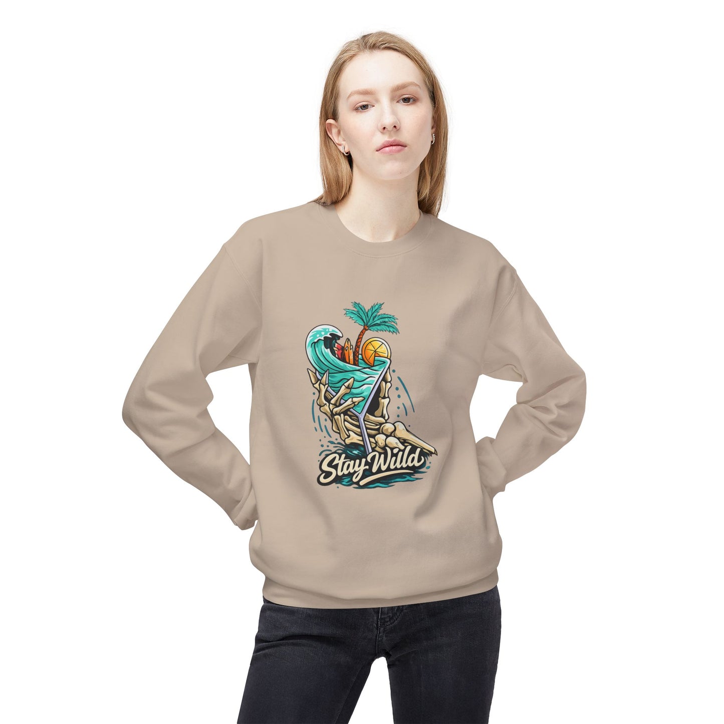 Stay Wild Sweatshirt | Eco-Limited